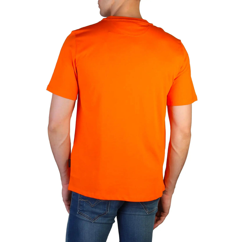 T-Shirt Logo Carbone Orange Automobili Lamborghini
