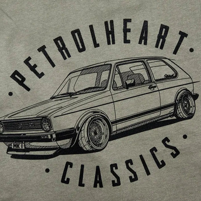 Petrolheart T-Shirt MK1 Vert | Cars and Me