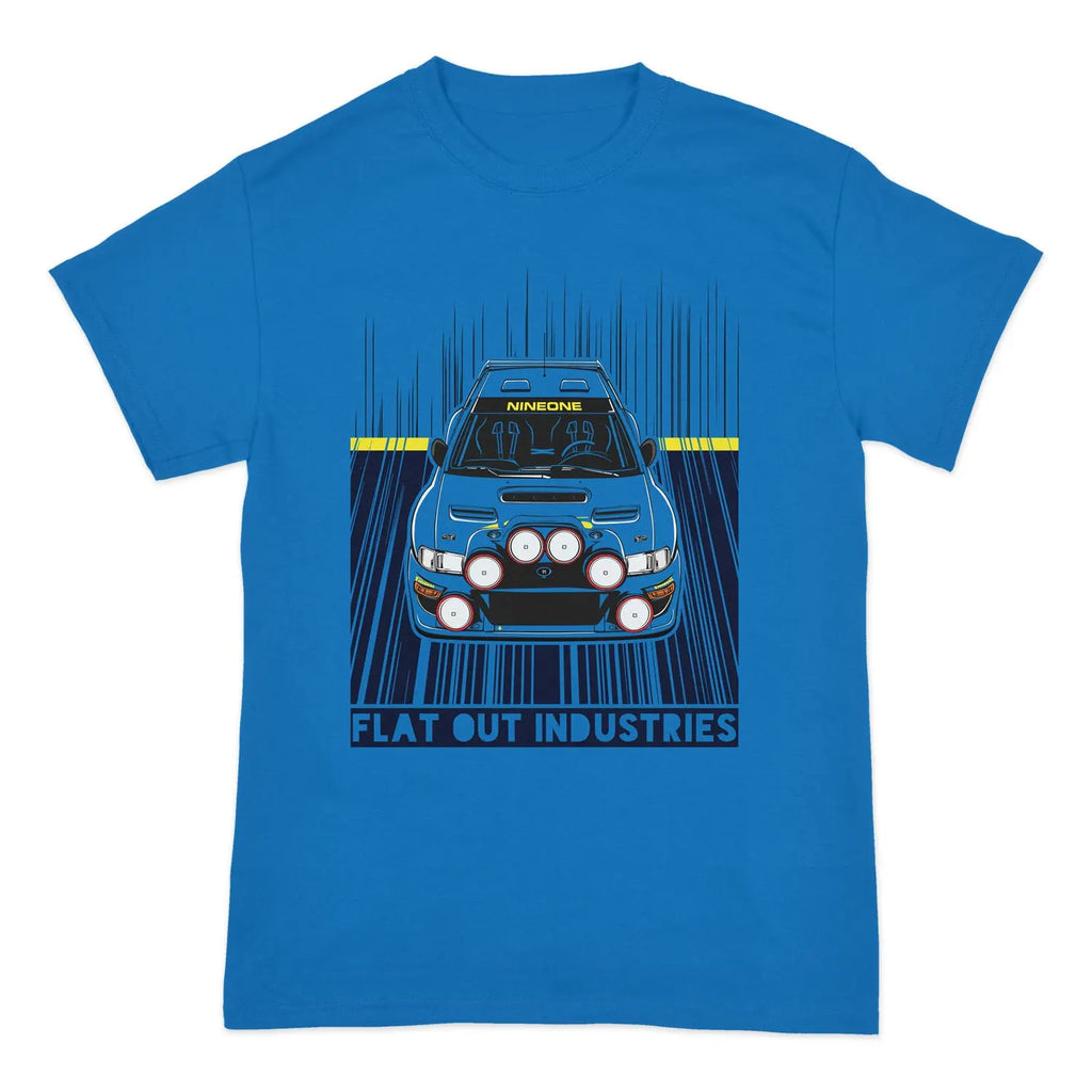 Nineone T-Shirt S5 WRC Bleu | Cars and Me
