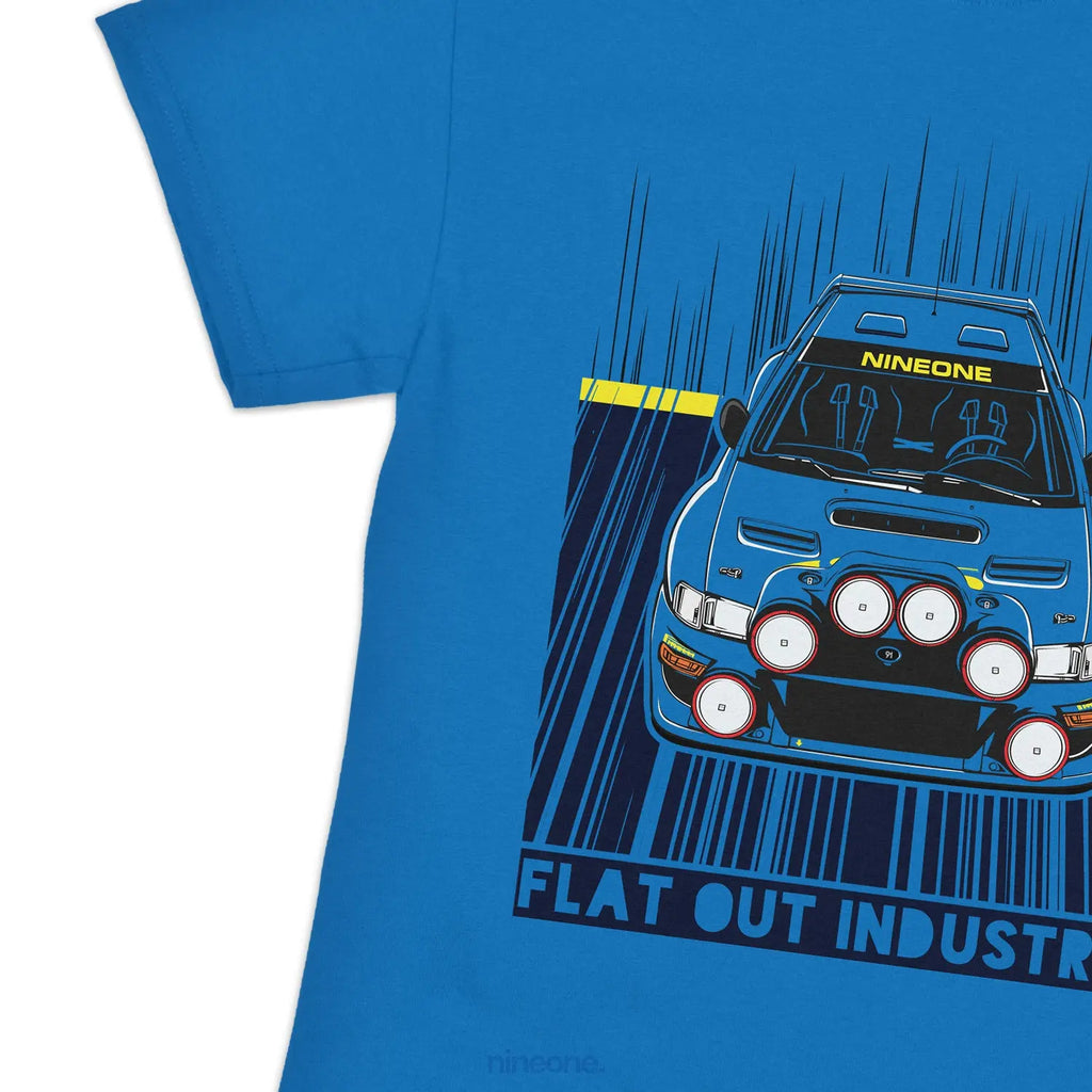 Nineone T-Shirt S5 WRC Bleu | Cars and Me