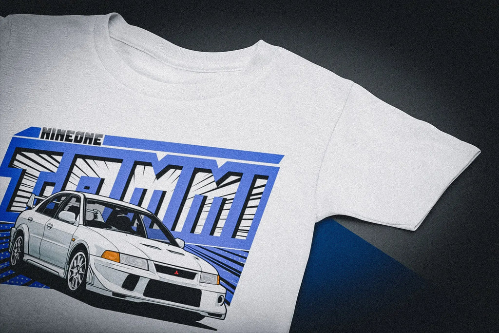 Nineone T-Shirt Tommi6 Blanc | Cars and Me