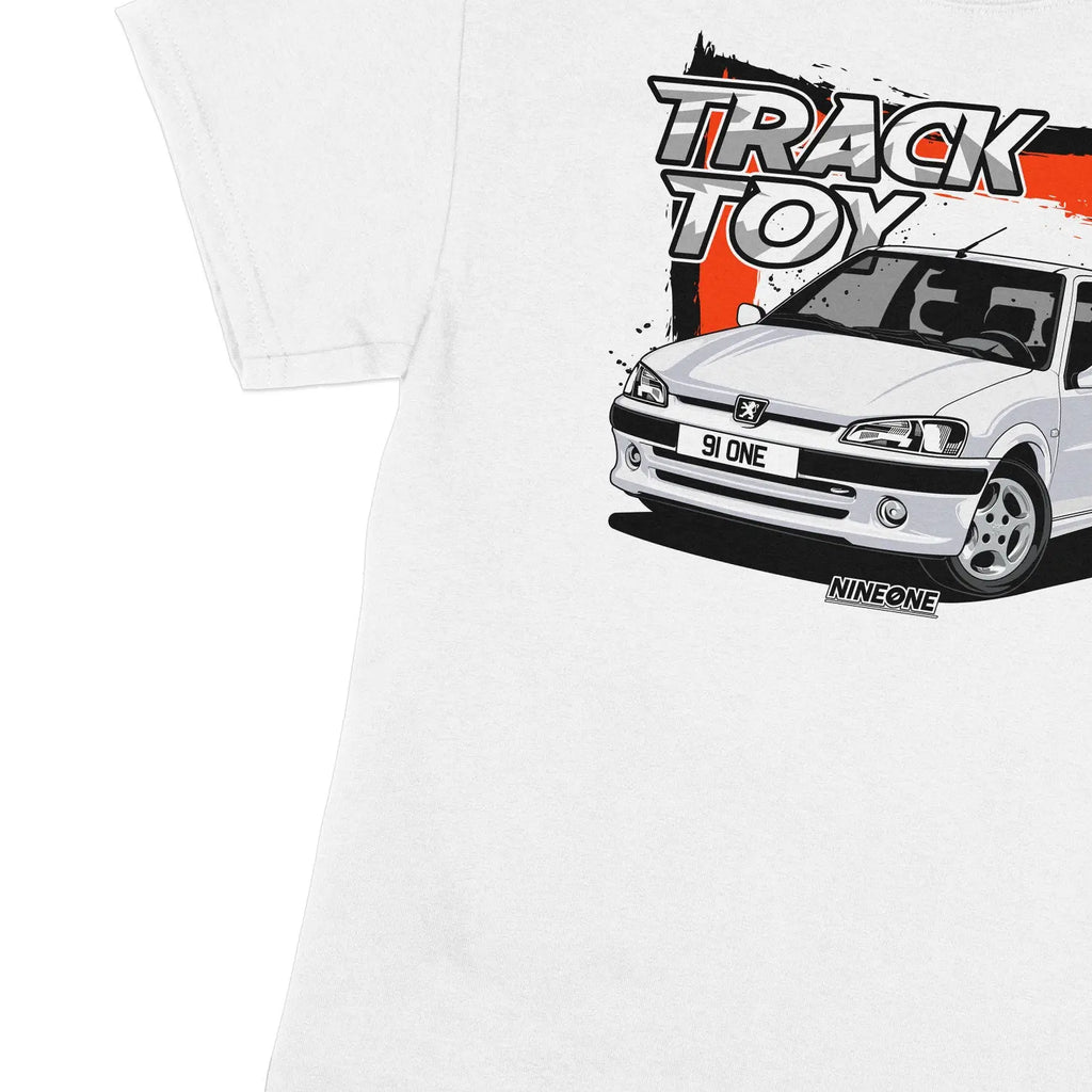 Nineone T-Shirt Track Toy Blanc | Cars and Me