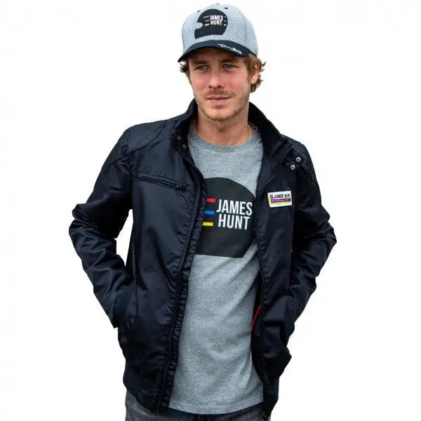 James Hunt Veste Silverstone Noir | Cars and Me